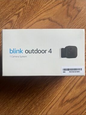 Blink Outdoor 4 Wireless Security Camera - White/Black
